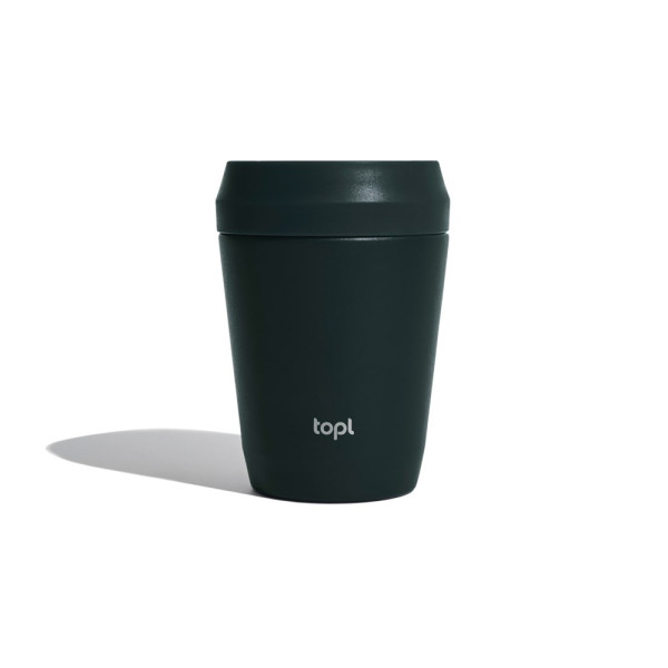 Topl-Trinkbecher aus rec. Stahl mit 360-Grad-Deckel 236ml